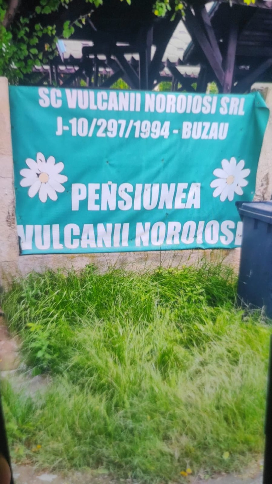 Pensiunea Vulcanii Noroioși — firmă înregistrată